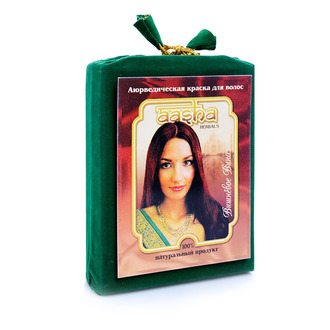 Аюрведическая краска для волос Вишневое вино Aasha Herbals