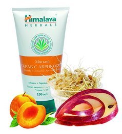 Мягкий скраб с абрикосом Himalaya Herbals