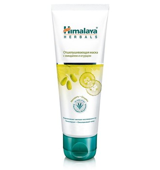 Маска отшелушивающая с миндалём и огурцом Himalaya Herbals