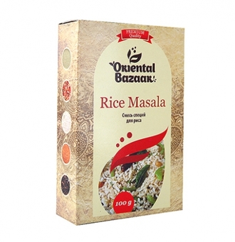 Смесь специй Rice Masala для риса Shri Ganga