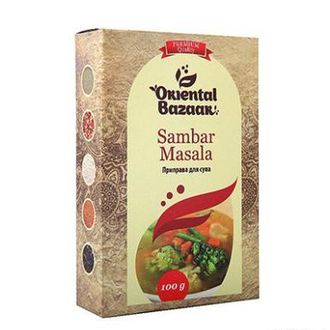 Смесь специй Sambar Masala для супа Shri Ganga
