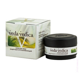 Крем для лица защитный и успокаивающий Veda Vedica