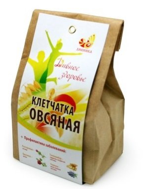 Клетчатка овсяная Дивное здоровье 200г. Дивинка