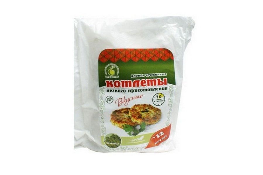 Котлеты чечевичные с чесноком и специями 230г