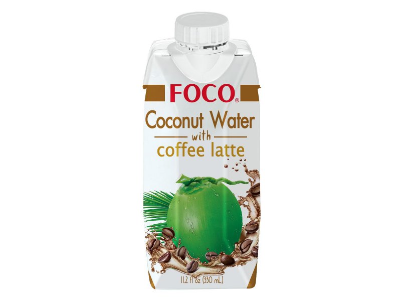 Кокосовая вода с кофе латте "FОСО" З30 мл, Tetra Pak