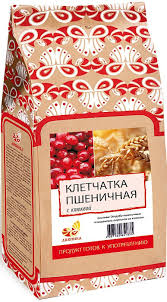 Клетчатка пшеничная Клюква 300г. Дивинка