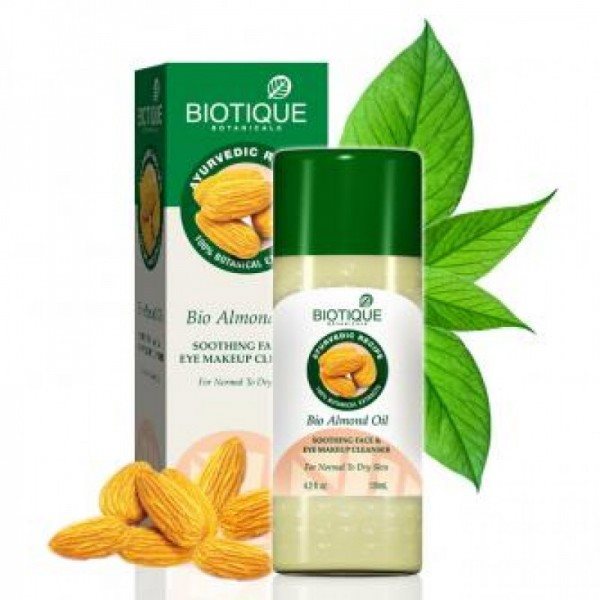 BIOTIQUE Масло для очищения кожи и снятия макияжа БИО МИНДАЛЬ, 120 мл.