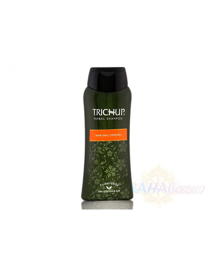 Шампунь против выпадения волос Тричуп, 200 мл, производитель Васу; Trichup Herbal Shampoo Hair Fall Control, 200 ml, Vasu