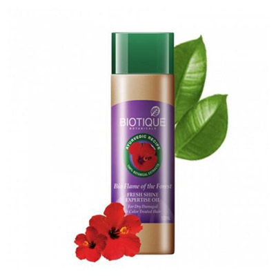 BIOTIQUE Масло для волос БИО ЛЕСНОЕ ПЛАМЯ, 120 мл