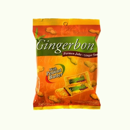 GINGERBON Конфеты имбирные Арахис, 125 гр