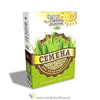 Гречка зеленая для проращивания "Живые семена", 250 гр.