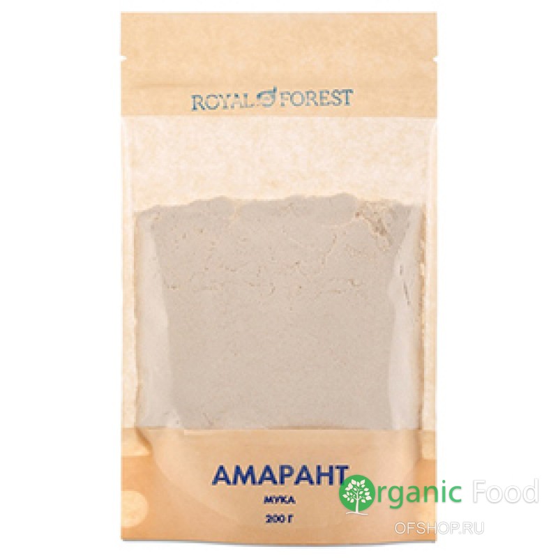 Мука Амарантовая ROYAL FOREST 200 г.