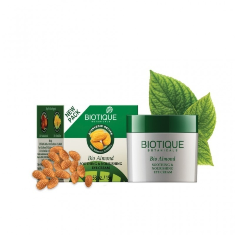 BIOTIQUE Крем для кожи вокруг глаз с миндалем BIO ALMOND 15 гр