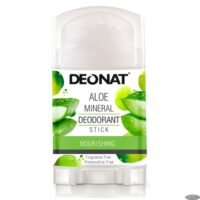 Дезодорант-кристалл для тела "Калиевый", с соком Алоэ Вера DeoNat, 100 г.