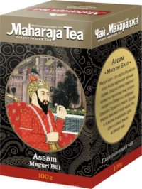 Чай "МАХАРАДЖА" черный байховый "Магури бил", 100 гр.