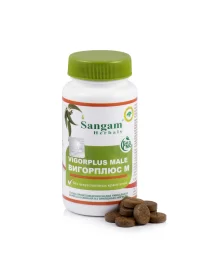 Вигор Плюс М, Сангам Хербалс (Vigorplus Male, Sangam Herbals), 60 таб