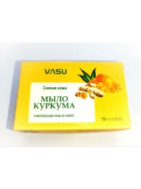 Мыло Куркума (Vasu Turmeric) 75 гр Trichup